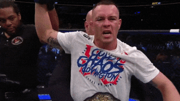 gold champion GIF by UFC