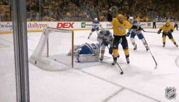 Happy Nashville Predators GIF by NHL