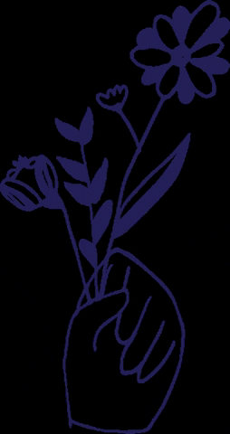 ohbelovedone giphygifmaker flower doodle floral GIF