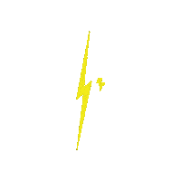 Bolt Lightening Sticker by JJF BY PYZEL