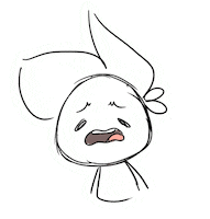 Sad Cry Sticker