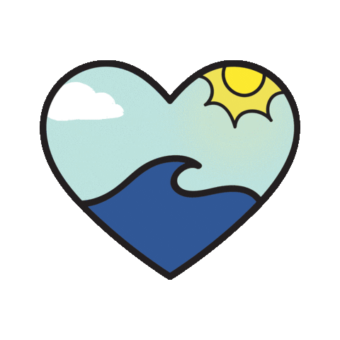 Summer Water Sticker by Giobi