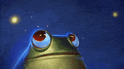 smoke frog GIF