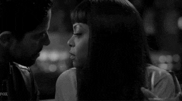 kissing taraji p henson GIF