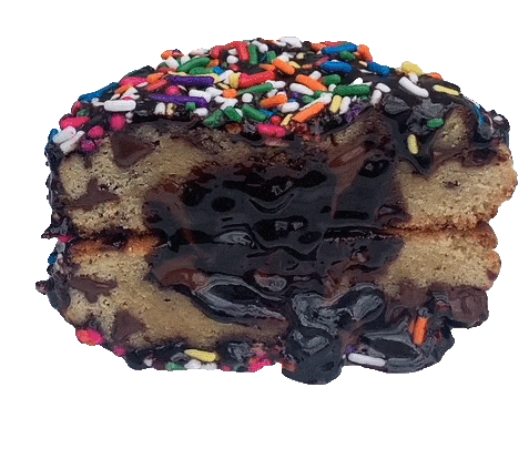 Hot Fudge Chocolate Sticker by Chip City Cookies
