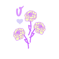 flowers vegan Sticker by Nolaskinsentials