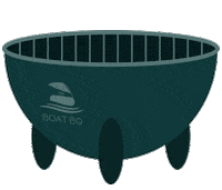 Boatbq Sticker by Production Pirates