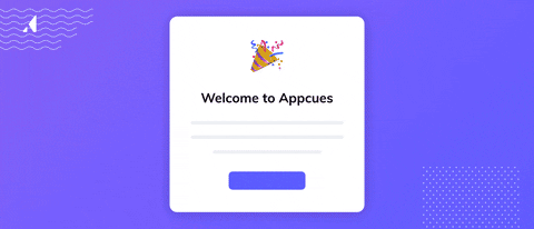 Appcues giphyupload ux user experience modal GIF