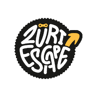 Escape Sticker by The Cake Movement