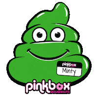 Happy Sticker Sticker by pinkboxdoughnuts