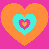 i love you hearts GIF by Feliks Tomasz Konczakowski