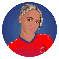 Womens Soccer Football Sticker by SportsManias