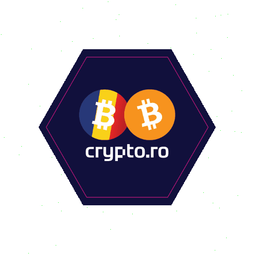 Criptomonede Sticker by crypto.ro