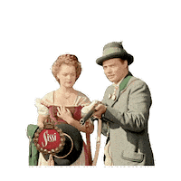 Romy Schneider Forest Sticker by Sissi Trilogie