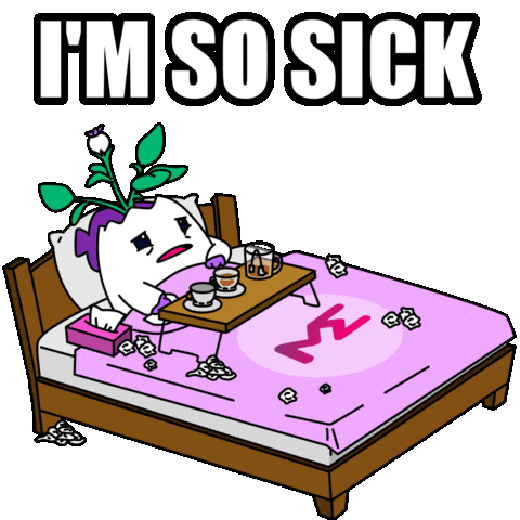 Sick Best Wishes Sticker by Magic Eden