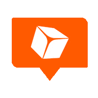 Cube Würfel Sticker by innovation mecom