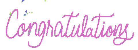 Winner Congratulations Sticker