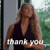 Thank You So Much GIF by Blake Lively Fan