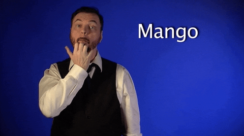 sign language mango GIF by Sign with Robert