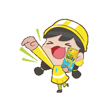 pockyid yuzu pocky yu biza yu pocky yuzu Sticker