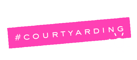 Palm Beach Courtyard Sticker by The Royal Poinciana Plaza
