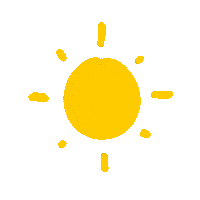 Sun Ray Summer Sticker