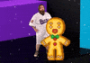 leroy gingerbread punch GIF by Leroy Patterson