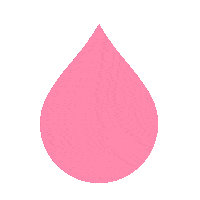 Socialdrop pink ripple baby blue water drop Sticker