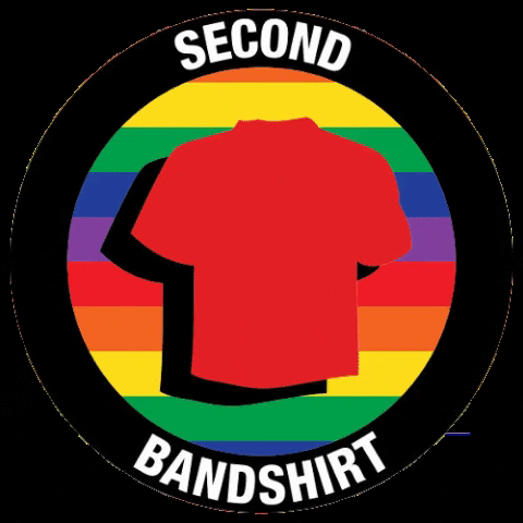 2ndbandshirt giphygifmaker secondhand bandshirt secondbandshirt GIF