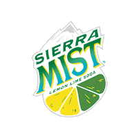 sierramist logo brand lemon wavy Sticker