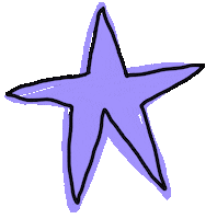 Illustration Cute Star Sticker by Heather Buchanan
