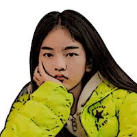 Girl Fashion Sticker