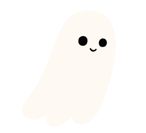 Halloween Ghost Sticker