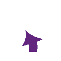 Arrow Violet Sticker by WillMedia