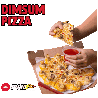 Pizza Sticker by PizzaHutID