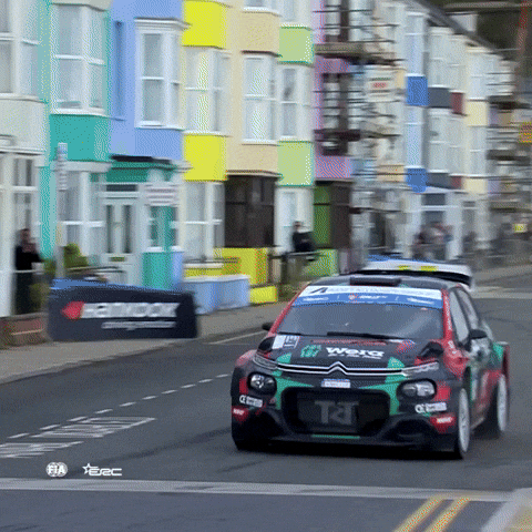Erc GIF by FIA European Rally Championship