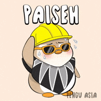 Paiseh GIF by Pengu Asia