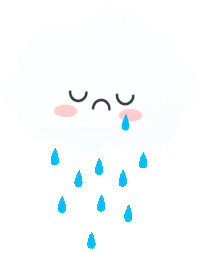 Sad Cry Sticker