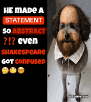 Confused White Dog GIF