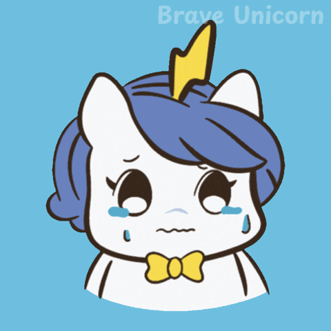 Sad Cry GIF by Brave Unicorn