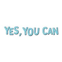You Can Yes Sticker by Beauty by Earth