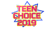Teen Choice Awards Sticker by GIPHY Text