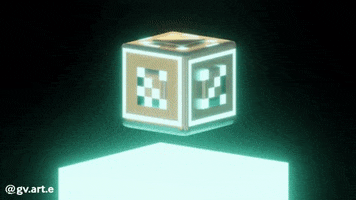 gvart retro 3d internet glow GIF