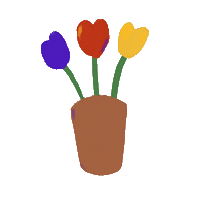 Sticker Flowers Sticker