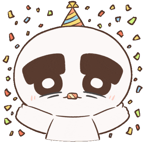 Party Congratulation Sticker