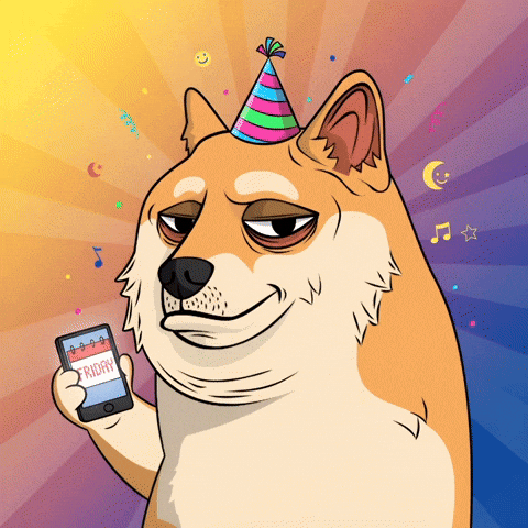 Shiba Inu Party GIF by Doge Pound