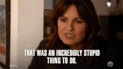 law and order that was an incredibly stupid thing to do GIF by NBC