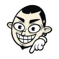 Cartoon Smile Sticker by Javi Brations