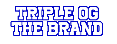 TRIPLEOGTHEBRAND giphyupload tripleog triple og tripleogthebrand Sticker