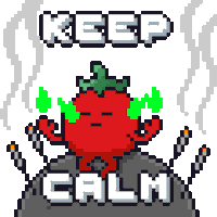 Relax Breathe Sticker by Potatoz by 9GAG